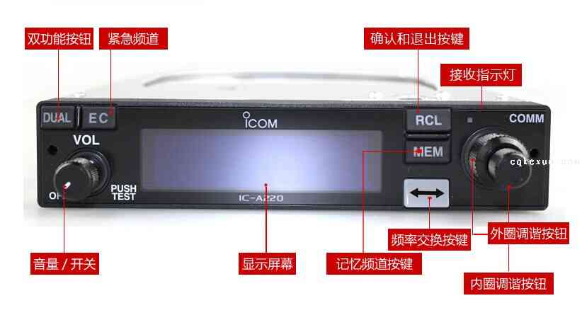 ICOM航空电台指示